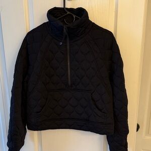 lululemon athletica Black Quilted Puffer Jacket